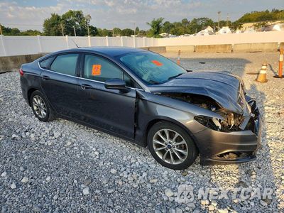Czwarte zdjęcie samochodu z boku: 2017 FORD FUSION SE VIN:3FA6P0HD0HR282770 - miniatura