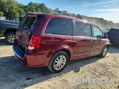 Trzecie zdjęcie samochodu z tyłu: 2018 DODGE GRAND CARAVAN SXT VIN:2C4RDGCG5JR215555 - miniatura