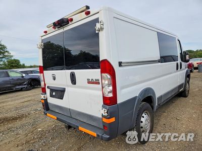 Trzecie zdjęcie samochodu z tyłu: 2017 RAM PROMASTER 1500 1500 STANDARD VIN:3C6TRVAGXHE523838 - miniatura