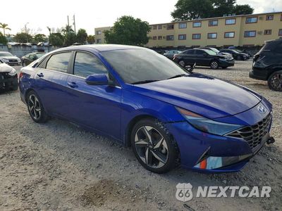 Czwarte zdjęcie samochodu z boku: 2023 HYUNDAI ELANTRA LIMITED VIN:KMHLP4AG1PU618373 - miniatura