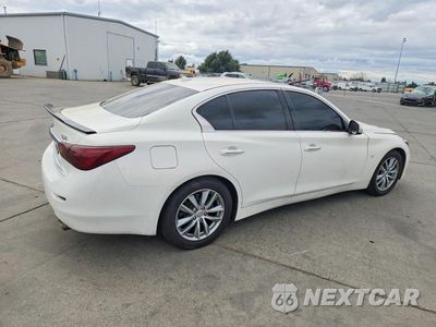 Trzecie zdjęcie samochodu z tyłu: 2015 INFINITI Q50 PREMIUM VIN:JN1BV7AP8FM350821 - miniatura