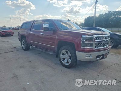 Czwarte zdjęcie samochodu z boku: 2015 CHEVROLET SILVERADO K1500 LTZ VIN:3GCUKSEC4FG240814 - miniatura