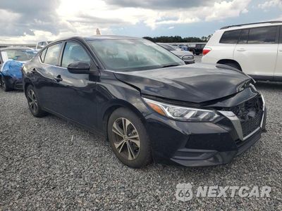 Czwarte zdjęcie samochodu z boku: 2022 NISSAN SENTRA SV VIN:3N1AB8CVXNY296438 - miniatura