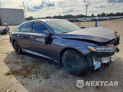 Czwarte zdjęcie samochodu z boku: 2018 HONDA ACCORD TOURING HYBRID VIN:1HGCV3F94JA004412 - miniatura