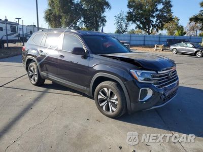 Czwarte zdjęcie samochodu z boku: 2024 VOLKSWAGEN ATLAS SE VIN:1V2DR2CAXRC576597 - miniatura