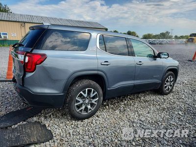 Trzecie zdjęcie samochodu z tyłu: 2020 GMC ACADIA SLE VIN:1GKKNRLSXLZ157647 - miniatura