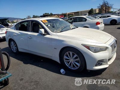 Czwarte zdjęcie samochodu z boku: 2017 INFINITI Q50 3.0T PREMIUM VIN:JN1EV7AP5HM742963 - miniatura