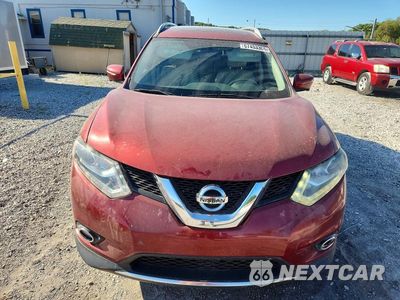 Piąte zdjęcie samochodu w środku: 2015 NISSAN ROGUE SL VIN:5N1AT2MVXFC772859 - miniatura