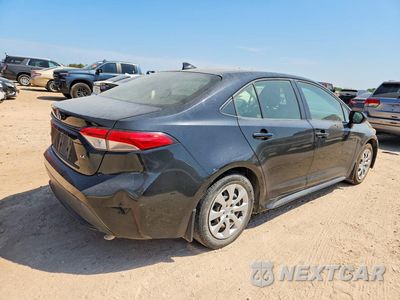Trzecie zdjęcie samochodu z tyłu: 2022 TOYOTA COROLLA LE VIN:JTDEPMAE1NJ226925 - miniatura