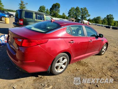 Trzecie zdjęcie samochodu z tyłu: 2014 KIA OPTIMA LX VIN:5XXGM4A75EG289324 - miniatura