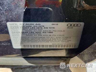Zdjęcie 12 z 12 samochodu: 2018 AUDI Q5 PREMIUM PLUS VIN:WA1BNAFY7J2229191 - miniatura