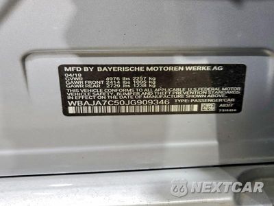 Zdjęcie 13 z 13 samochodu: 2018 BMW 530 XI VIN:WBAJA7C50JG909346 - miniatura