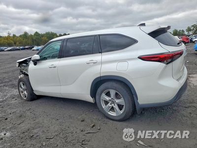 Drugie zdjęcie samochodu z przodu: 2022 TOYOTA HIGHLANDER LE VIN:5TDBZRBH9NS223082 - miniatura