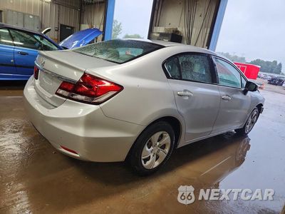 Trzecie zdjęcie samochodu z tyłu: 2015 HONDA CIVIC LX VIN:19XFB2F52FE080419 - miniatura