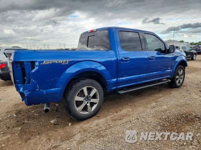Trzecie zdjęcie samochodu z tyłu: 2017 FORD F150 SUPERCREW VIN:1FTEW1EP6HFC19618 - miniatura