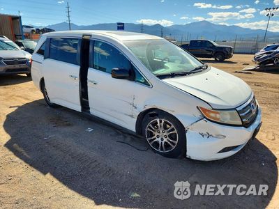 Czwarte zdjęcie samochodu z boku: 2012 HONDA ODYSSEY EXL VIN:5FNRL5H64CB079263 - miniatura