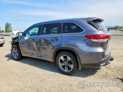 Drugie zdjęcie samochodu z przodu: 2018 TOYOTA HIGHLANDER LIMITED PLATINUM VIN:5TDDZRFH6JS890043 - miniatura