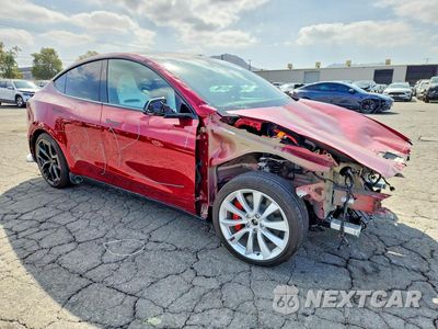 Czwarte zdjęcie samochodu z boku: 2026 TESLA MODEL Y VIN:7SAYGDET9TA718239 - miniatura