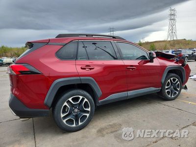 Trzecie zdjęcie samochodu z tyłu: 2019 TOYOTA RAV4 ADVENTURE VIN:2T3J1RFV4KW018959 - miniatura