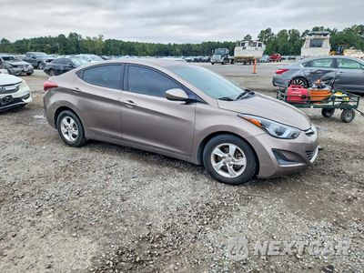 Czwarte zdjęcie samochodu z boku: 2014 HYUNDAI ELANTRA SE VIN:5NPDH4AE5EH456131 - miniatura