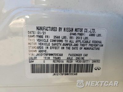 Zdjęcie 13 z 13 samochodu: 2021 INFINITI Q50 LUXE VIN:JN1EV7BP8MM705348 - miniatura