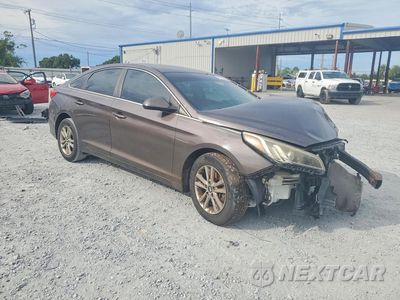 Czwarte zdjęcie samochodu z boku: 2016 HYUNDAI SONATA SE VIN:5NPE24AF3GH325197 - miniatura