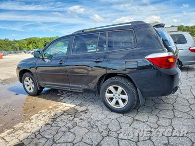 Drugie zdjęcie samochodu z przodu: 2010 TOYOTA HIGHLANDER BASE VIN:5TDBK3EH8AS037234 - miniatura