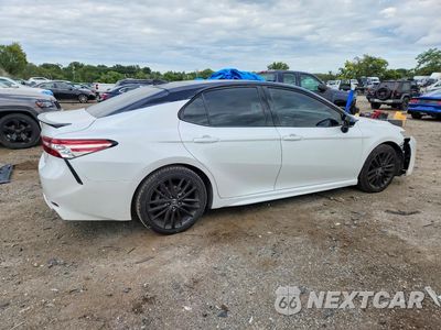 Trzecie zdjęcie samochodu z tyłu: 2020 TOYOTA CAMRY XSE VIN:4T1K61AK3LU309547 - miniatura