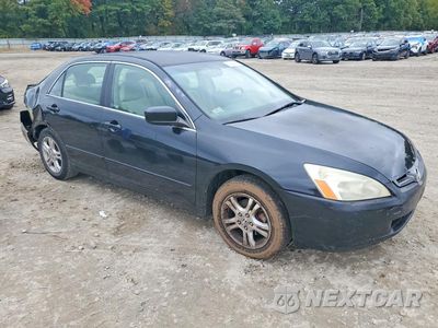 Czwarte zdjęcie samochodu z boku: 2004 HONDA ACCORD LX VIN:1HGCM56384A109419 - miniatura