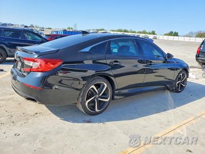 Trzecie zdjęcie samochodu z tyłu: 2021 HONDA ACCORD SPORT SE VIN:1HGCV1F4XMA047634 - miniatura