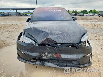 Piąte zdjęcie samochodu w środku: 2022 TESLA MODEL X VIN:7SAXCBE55NF331478 - miniatura