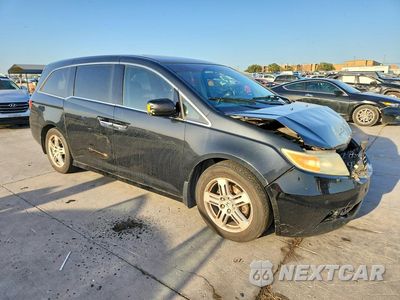Czwarte zdjęcie samochodu z boku: 2011 HONDA ODYSSEY TOURING VIN:5FNRL5H96BB050064 - miniatura