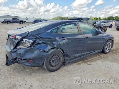Trzecie zdjęcie samochodu z tyłu: 2018 HONDA CIVIC LX VIN:2HGFC2F5XJH606534 - miniatura