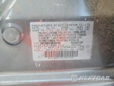 Zdjęcie 12 z 12 samochodu: 2021 NISSAN VERSA S VIN:3N1CN8DV7ML894755 - miniatura