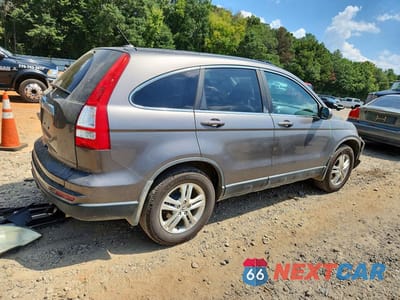 Trzecie zdjęcie samochodu z tyłu: 2010 HONDA CR-V EXL VIN:5J6RE3H74AL015638 - miniatura
