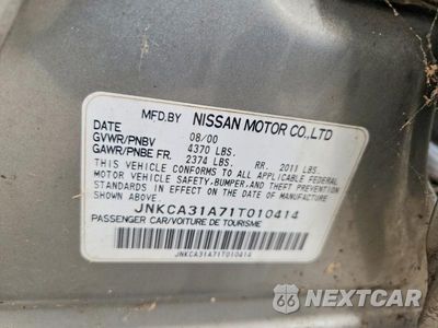 Zdjęcie 12 z 12 samochodu: 2001 INFINITI I30 VIN:JNKCA31A71T010414 - miniatura