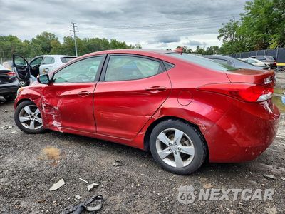 Drugie zdjęcie samochodu z przodu: 2013 HYUNDAI ELANTRA GLS VIN:5NPDH4AE3DH270523 - miniatura