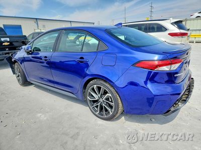 Drugie zdjęcie samochodu z przodu: 2021 TOYOTA COROLLA SE VIN:5YFS4MCE2MP072812 - miniatura