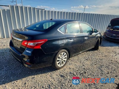 Trzecie zdjęcie samochodu z tyłu: 2018 NISSAN SENTRA SV VIN:3N1AB7AP3JL644196 - miniatura