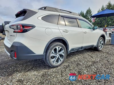 Trzecie zdjęcie samochodu z tyłu: 2020 SUBARU OUTBACK LIMITED VIN:4S4BTALC1L3195892 - miniatura