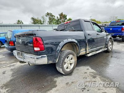 Trzecie zdjęcie samochodu z tyłu: 2018 RAM 1500 SLT VIN:1C6RR7GT8JS150621 - miniatura