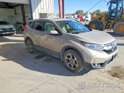 Czwarte zdjęcie samochodu z boku: 2018 HONDA CR-V EX VIN:5J6RW2H56JL007434 - miniatura