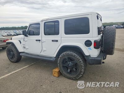 Drugie zdjęcie samochodu z przodu: 2019 JEEP WRANGLER UNLIMITED SAHARA VIN:1C4HJXEGXKW549008 - miniatura