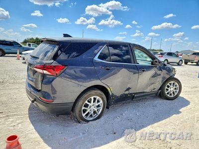 Trzecie zdjęcie samochodu z tyłu: 2022 CHEVROLET EQUINOX LT VIN:3GNAXKEV1NS230380 - miniatura