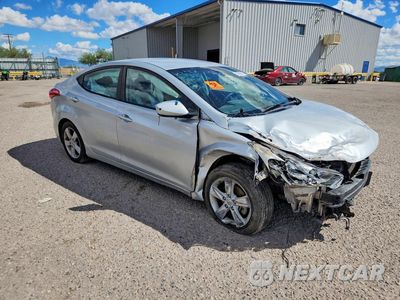 Czwarte zdjęcie samochodu z boku: 2013 HYUNDAI ELANTRA GLS VIN:KMHDH4AE1DU876680 - miniatura