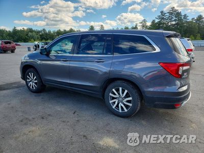 Drugie zdjęcie samochodu z przodu: 2019 HONDA PILOT EXL VIN:5FNYF6H57KB012803 - miniatura