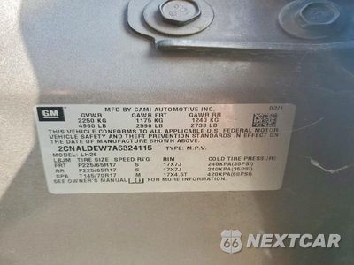 Zdjęcie 13 z 13 samochodu: 2010 CHEVROLET EQUINOX LT VIN:2CNALDEW7A6324115 - miniatura