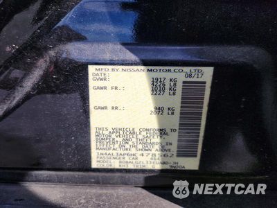 Zdjęcie 12 z 12 samochodu: 2017 NISSAN ALTIMA 2.5 S VIN:1N4AL3AP6HC478562 - miniatura