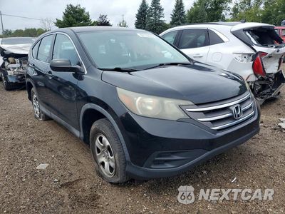 Czwarte zdjęcie samochodu z boku: 2014 HONDA CR-V LX VIN:2HKRM4H39EH696000 - miniatura