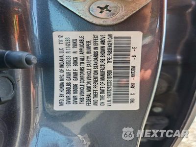 Zdjęcie 12 z 12 samochodu: 2012 HONDA CIVIC LX VIN:19XFB2F5XCE107958 - miniatura